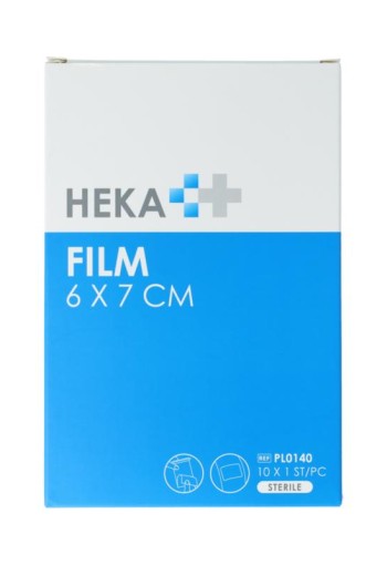Hekafilm Wondfolie 6 x 7cm (10 Stuks)