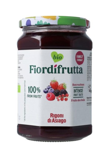 Fiordifrutta Bosvruchtenjam bio (600 Gram)