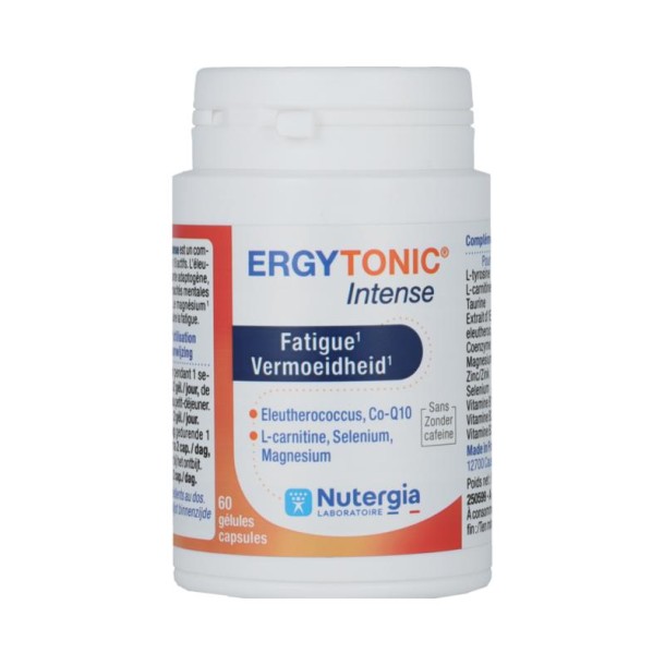 Nutergia ERGYTONIC INTENSE 60 Gél. (60 Capsules)