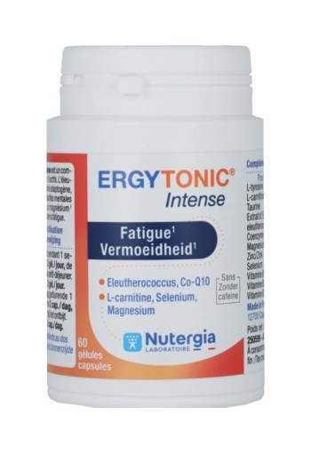 Nutergia ERGYTONIC INTENSE 60 Gél. (60 Capsules)