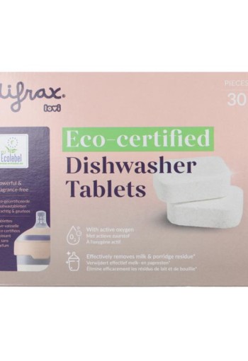 Difrax ECO Vaatwastabletten (30 Tabletten)
