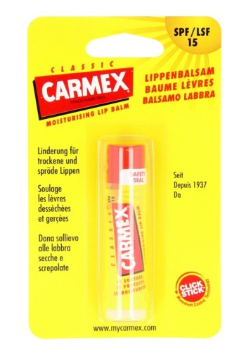 Carmex Lip balm classic stick 4,3 Gram
