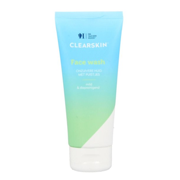 Dr. van der Hoog Clearskin facewash tube 100 Milliliter