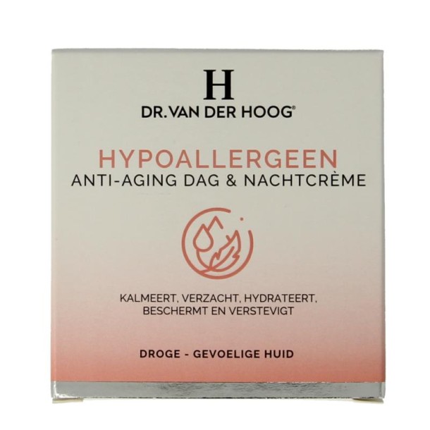 Dr. van der Hoog Anti-aging hypoallergeen dag en nachtcreme 50 Milliliter