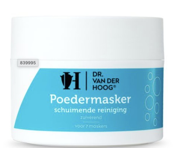 Dr. van der Hoog Poedermasker schuim reiniger (70 gr)