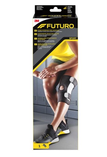 Futuro SPORT aanpasbaar knie bandage zwart (1 Stuks)