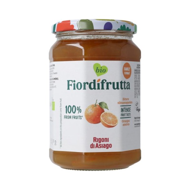 Fiordifrutta Sinaasappeljam bio (620 Gram)