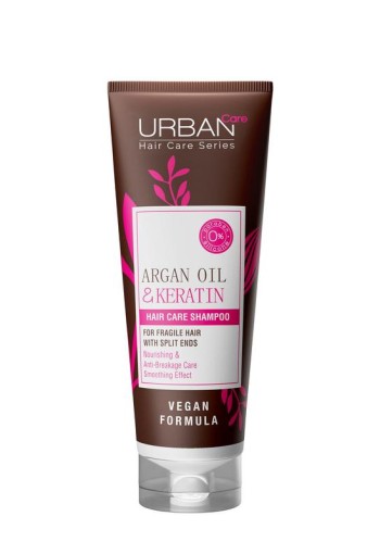 Urban Care Argan oil & keratin shampoo (250 Milliliter)