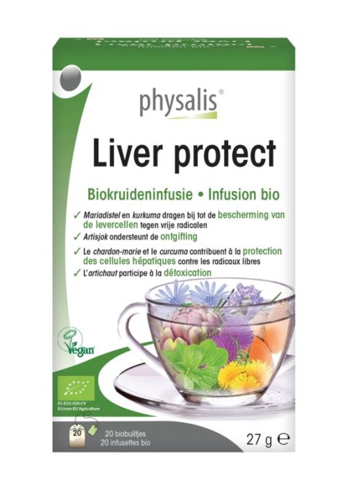 Physalis Liver protect infusion bio (20 Zakjes)