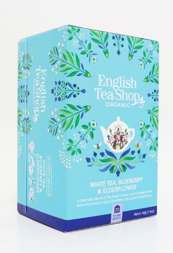 English Tea Shop White tea blueberry & elderflower bio (20 Zakjes)