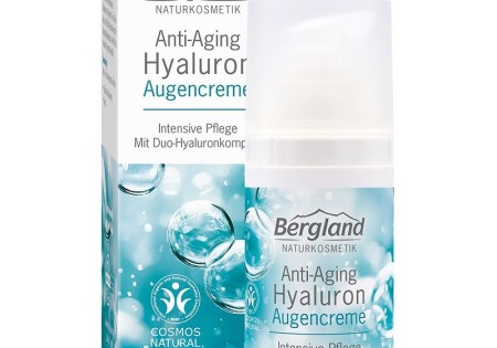 Bergland Hyaluron anti aging oogcreme (15 Milliliter)