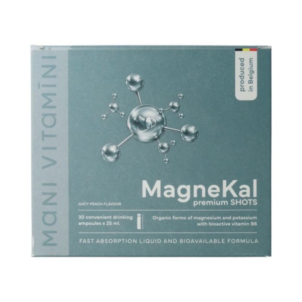 Mani Vitamini MagneKal Premium Shots (30 Ampullen)