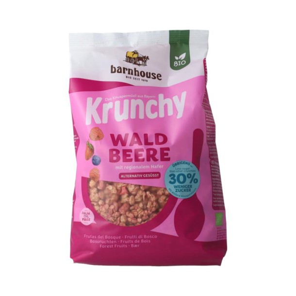 Barnhouse Krunchy havergranola bosvruchten bio (500 Gram)