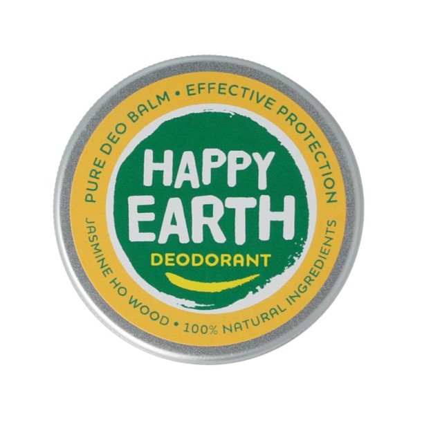 Happy Earth Deodorant balm jasmine ho wood (45 Gram)