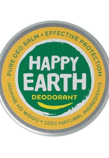 Happy Earth Deodorant balm jasmine ho wood (45 Gram)
