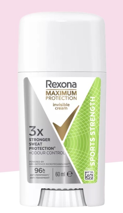 Rexona Deo Ap Cream Max Pro Sport Strength Stick 60 Gram
