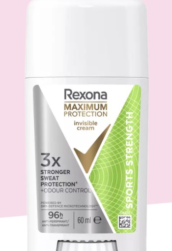 Rexona Deo Ap Cream Max Pro Sport Strength Stick 60 Gram