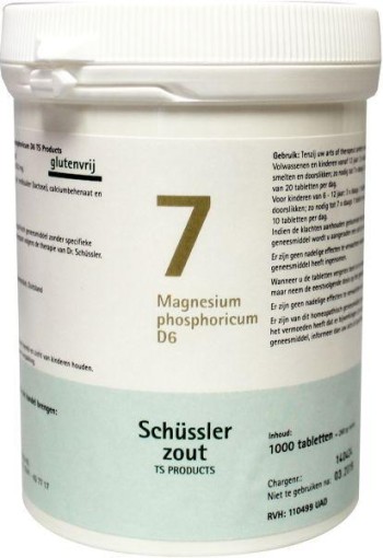 Pfluger Magnesium phosphoricum 7 D6 Schussler (1000 Tabletten)