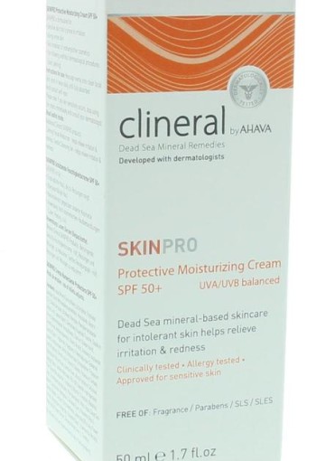 Ahava Clineral Skinpro protective moisturiser SPF50 (50 Milliliter)