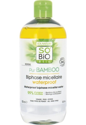 So Bio Etic Bamboo waterproof micellar water (500 Milliliter)