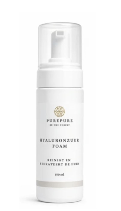 Pure Pure Hyaluronzuur Foam  150 ml Puur en Natuurlijk