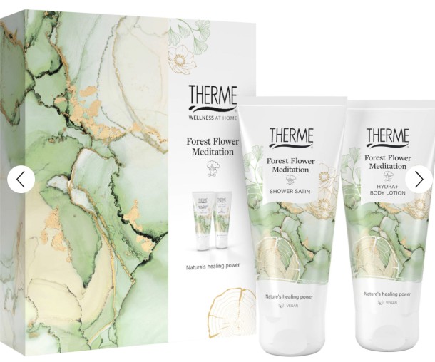 Therme Forest Flower Meditation Halve Harmonica Body Lotion 200ml/Shower Gel