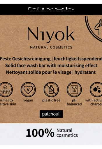 Niyok Gezichtsreiniger patchouli (80 Gram)