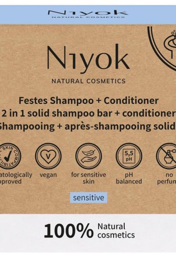 Niyok 2 in1 shampoo sensitive (80 Gram)