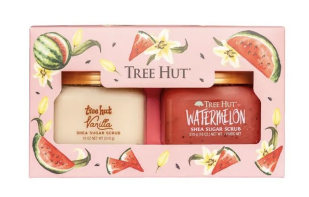 TREE HUT Watermelon and Vanilla Sugar Scrubs