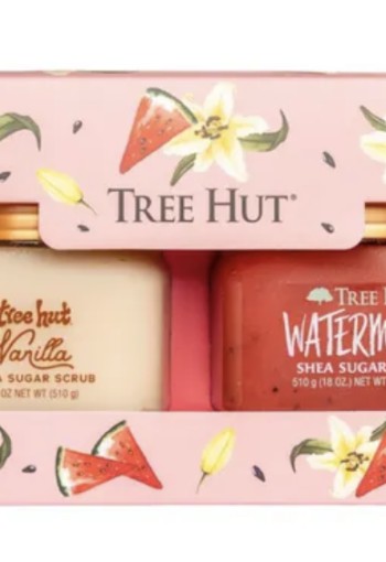 TREE HUT Watermelon and Vanilla Sugar Scrubs