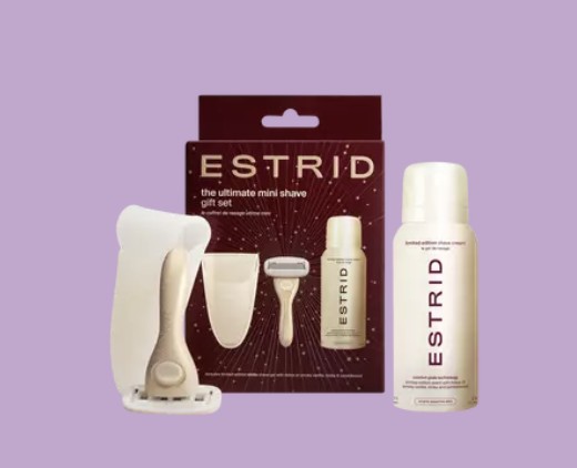 Estrid Giftset The Mini Razor And Shave Gel Stella 3 Stuks