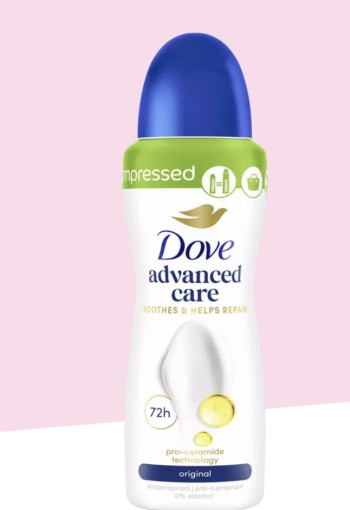 Dove Advanced Care Original Anti-Transpirant Deodorant Spray 100 ML