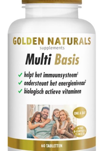 Golden Naturals Multi basis (60 Tabletten)