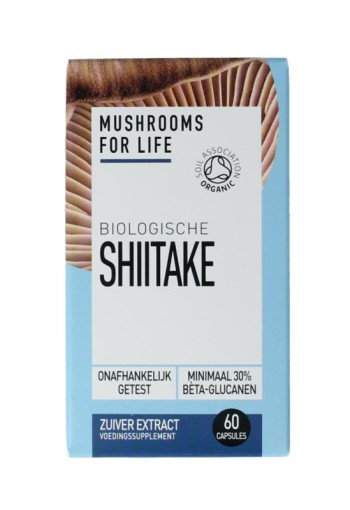 Mushrooms for Life Shiitake Bio (60 Capsules)