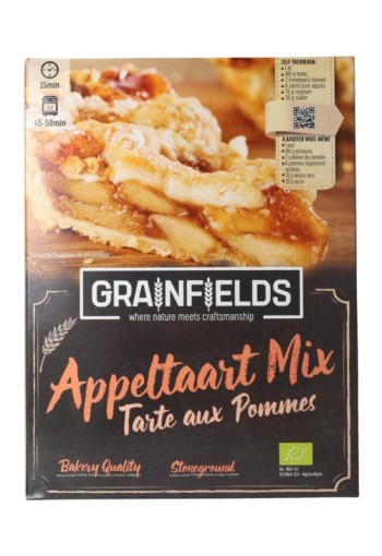 Grainfields Appeltaartmix bio (400 Gram)