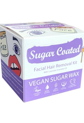 Sugar Coated Facial hair removal kit (200 Gram)