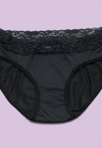 Cheeky Wipes Menstruatie ondergoed Feeling Pretty zw maat 40-42 (1 Stuks)