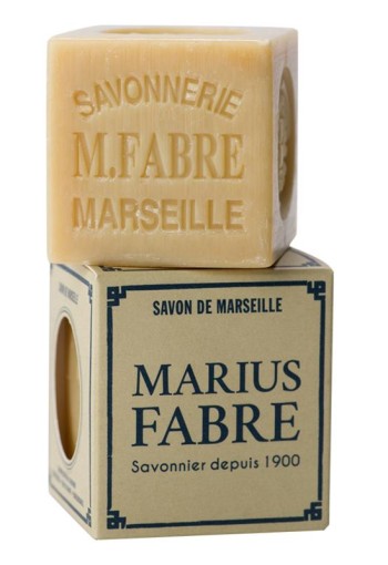 Marius Fabre Savon Marseille zeep in doos blanc (200 Gram)