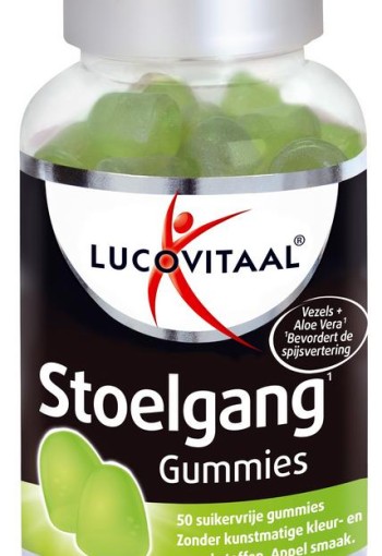 Lucovitaal Stoelgang (50 Gummies)