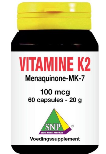 SNP Vitamine K2 mena Q7 100mcg (60 Capsules)