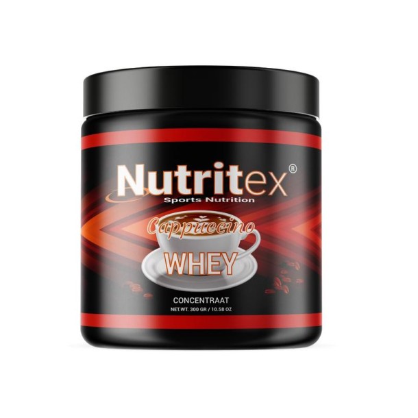 Nutritex Whey proteine cappuccino (300 Gram)