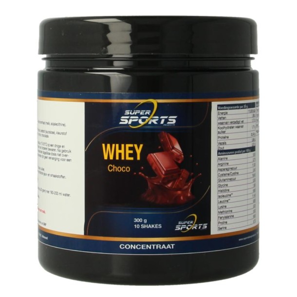 Nutritex Whey proteine chocolade (300 Gram)
