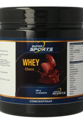 Nutritex Whey proteine chocolade (300 Gram)
