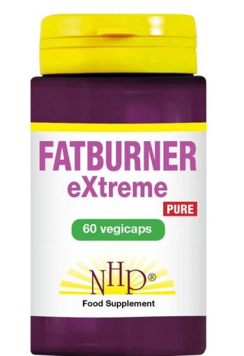 NHP Fatburner extreme vegicaps puur (60 Vegetarische capsules)