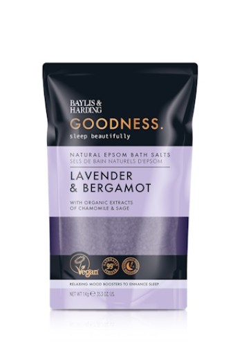 Baylis & Harding Goodness bath salts sleep lavender & bergamot (1 Kilogram)