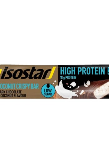 Isostar High protein 30 bar coconut crispy (55 Gram)