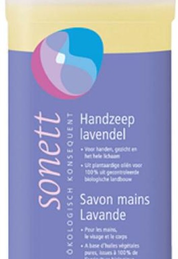 Sonett Handzeep lavendel vloeibaar (1 Liter)