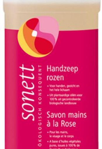 Sonett Handzeep rozen vloeibaar (1 Liter)