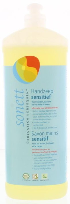 Sonett Handzeep sensitive (1 Liter)