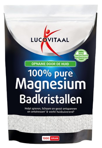Lucovitaal Magnesium badkristallen (1 Kilogram)